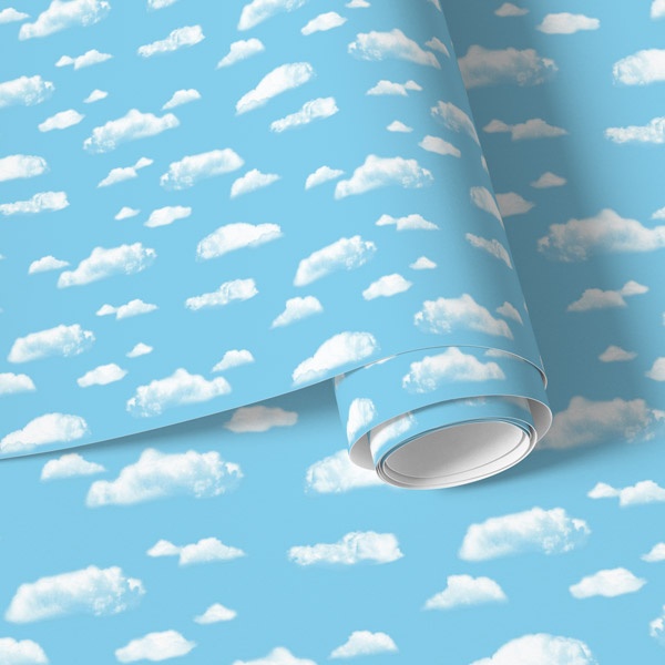 Clouds Fadeless bulletin board paper