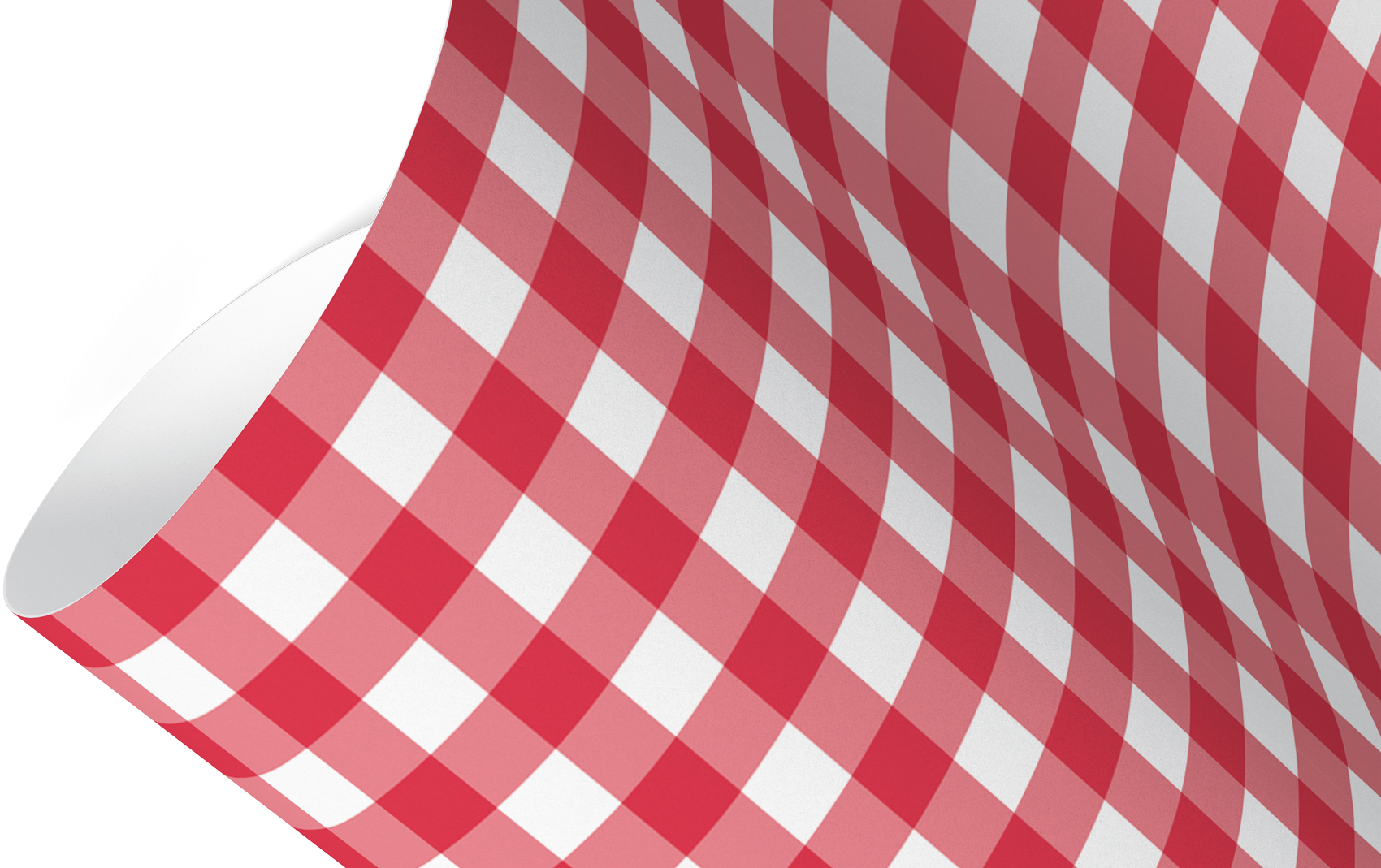School Girl Style red gingham background paper