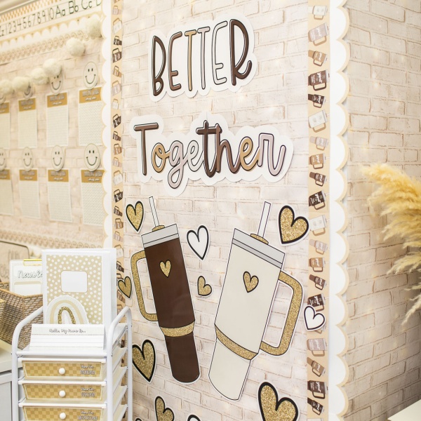 Fadeless® Schoolgirl Style Bulletin Board Paper, Cozy Vibes