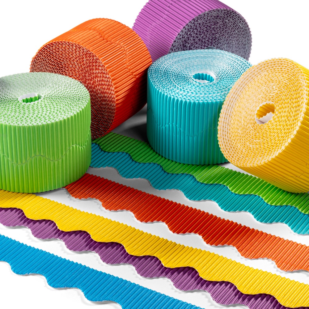 Bordette corrugated paper for borders