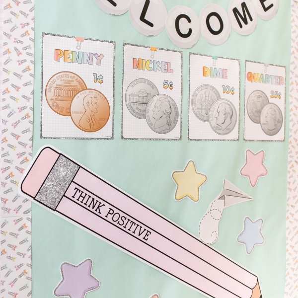 Fadeless® Schoolgirl Style Bulletin Board Paper, Mint to Be