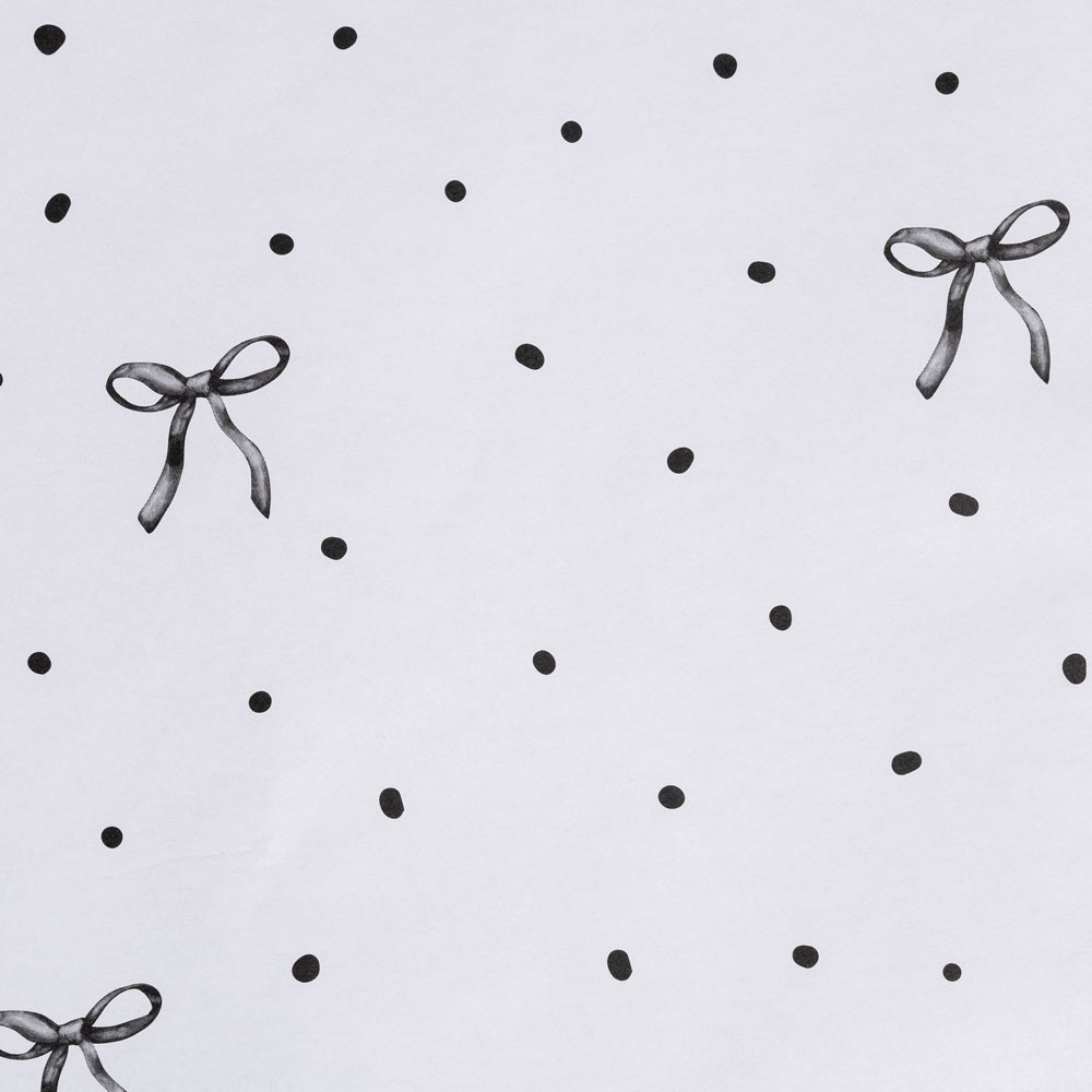 Bows and dots bulletin board paper