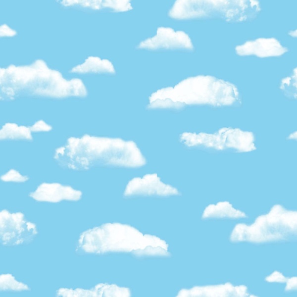 Clouds Fadeless bulletin board paper