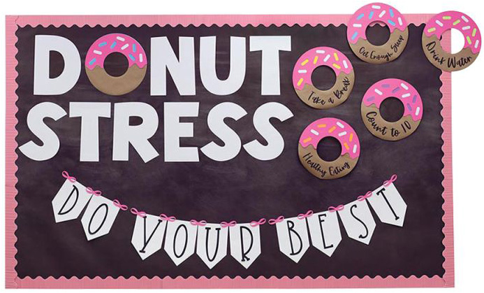 Donut Stress Bulletin Board