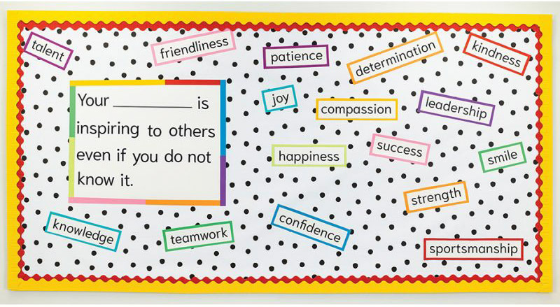 You are inspiring bulletin board